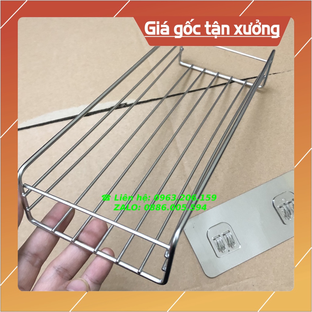 [NEW] Kệ Giá Chữ Nhật INOX đa năng nhà bếp, nhà tắm, phòng ngủ, phòng làm việc