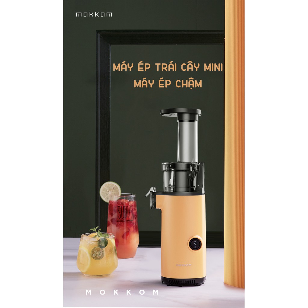 MÁY ÉP CHẬM MOKKOM NỘI ĐỊA TRUNG BẢO HÀNH CHÍNH HÃNG 12 THÁNG