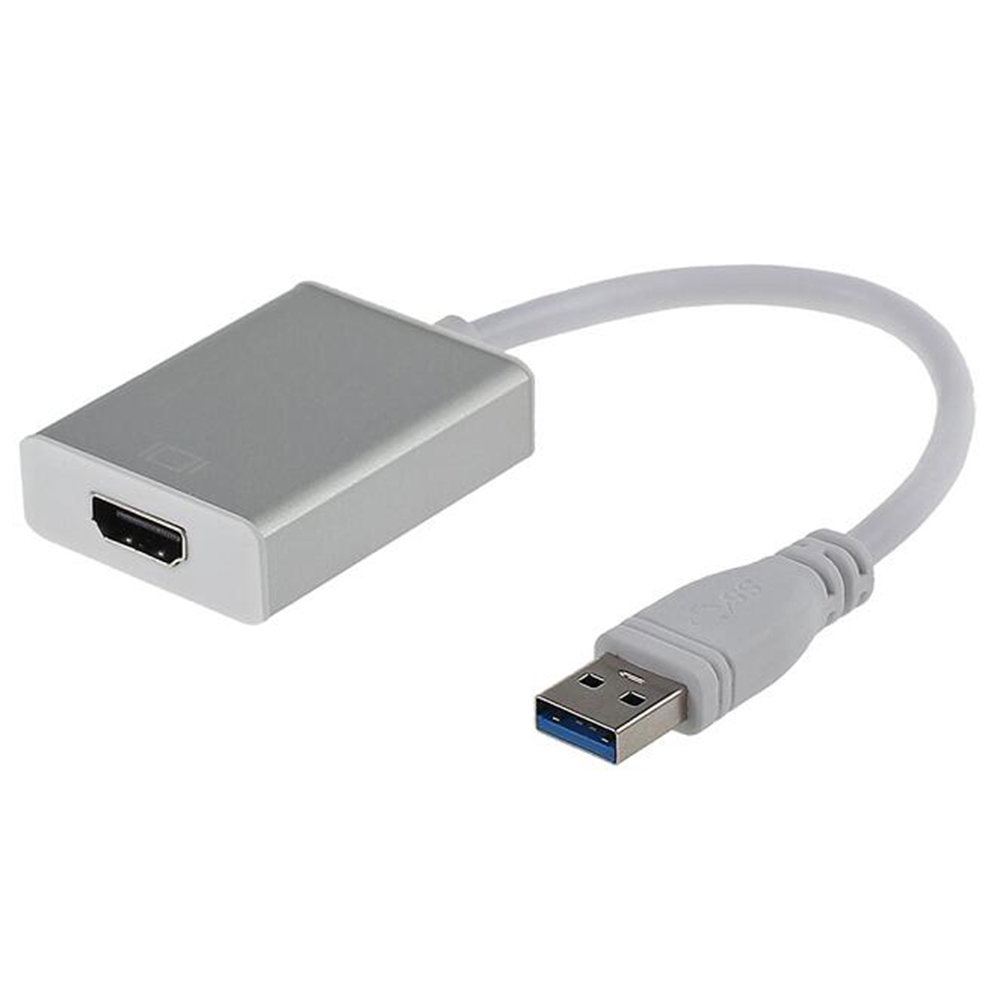 Cáp Chuyển Đổi USB 3.0 Sang HSMI 1080p Hỗ Trợ Win7/8/10