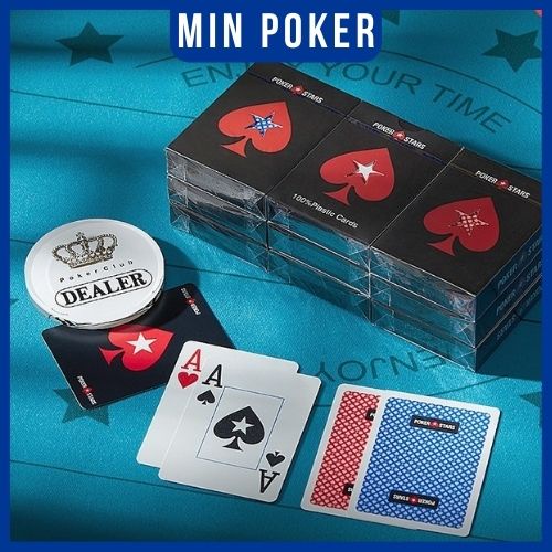 Bộ bài Poker Stars cao cấp chuẩn thi đấu