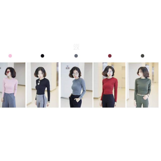 Áo croptop tay dài | BigBuy360 - bigbuy360.vn