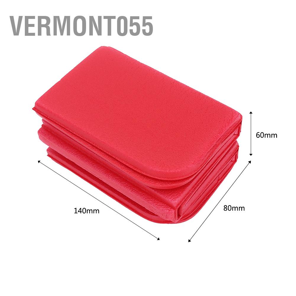 Hàng Hot Di động ngoài trời Di động không thấm nước Thảm dã ngoại Cắm trại Đệm ghế có thể gập lại Hàng giao ngayVermont055