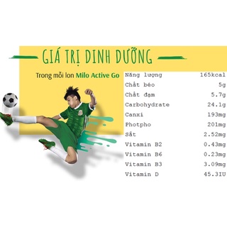[Lon Lẻ] Sữa lúa mạch Milo Active Go lon 240ml
