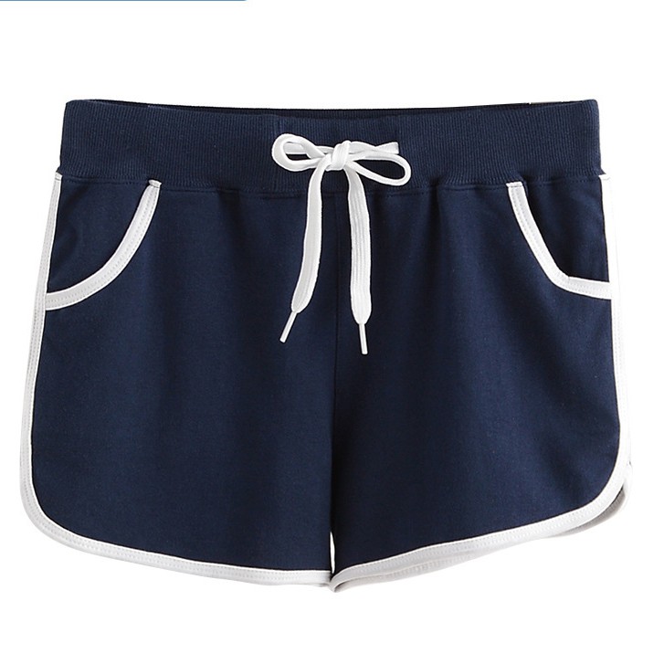 Quần Cộc Nữ 🌹FREESHIP🌹 Quần Đùi Nữ Dáng Thể Thao Chất Cotton Co Dãn Phối Viền Siêu Đẹp Siêu Mát QN27 | BigBuy360 - bigbuy360.vn