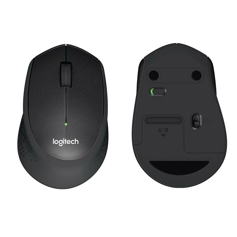 Chuột không dây Logitech M331 (Đen)