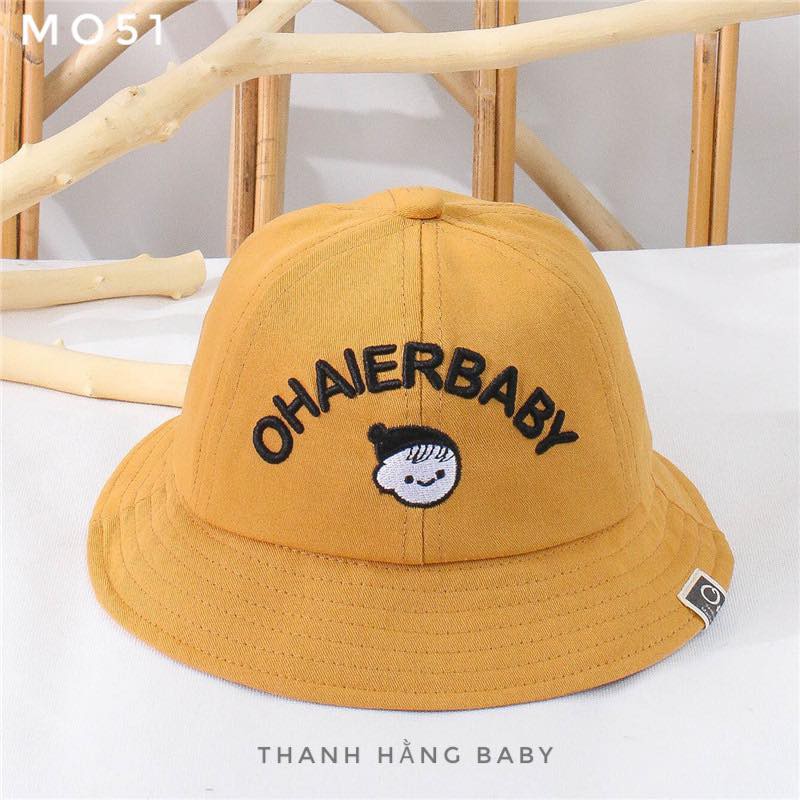 Mũ Cho Bé, Mũ Vành Trẻ Em Thanh Hằng Baby 2 Tuổi Đến 4 Tuổi Che Nắng Che Gió Cho Bé