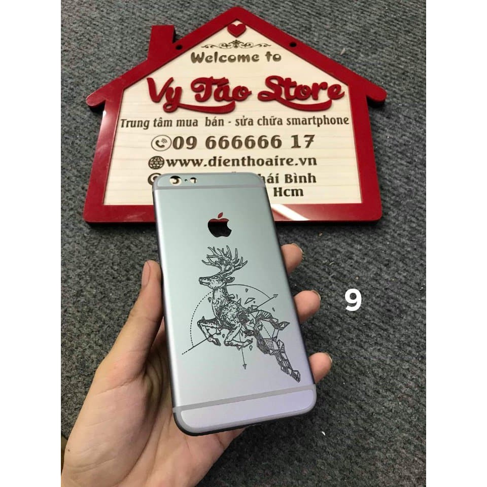 VỎ ĐIÊN THOẠI IP 6 MỚI CÓ KHẮC HỌA TIẾT ĐẦY ĐỘC ĐÁO