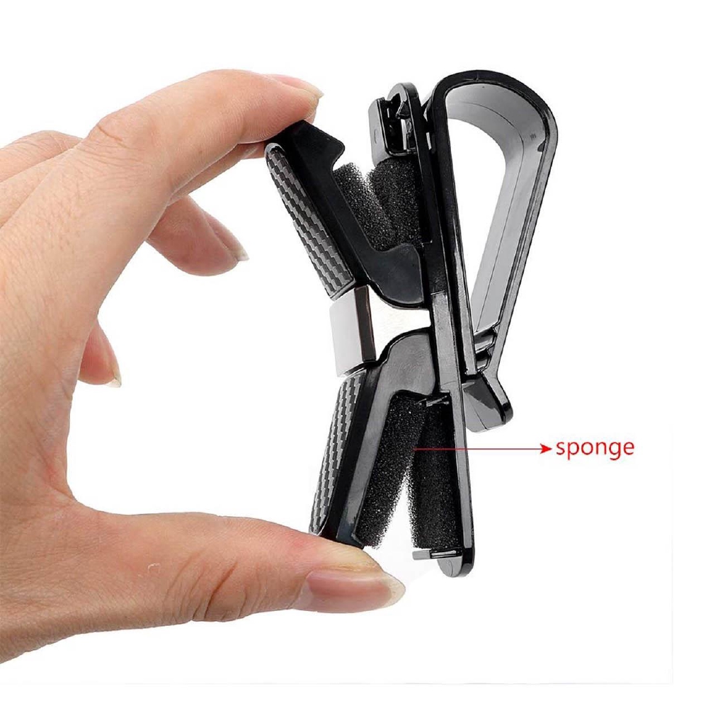Kẹp giữ mắt kính/ thẻ vé đa năng gắn trên xe ô tô tiện dụng | BigBuy360 - bigbuy360.vn