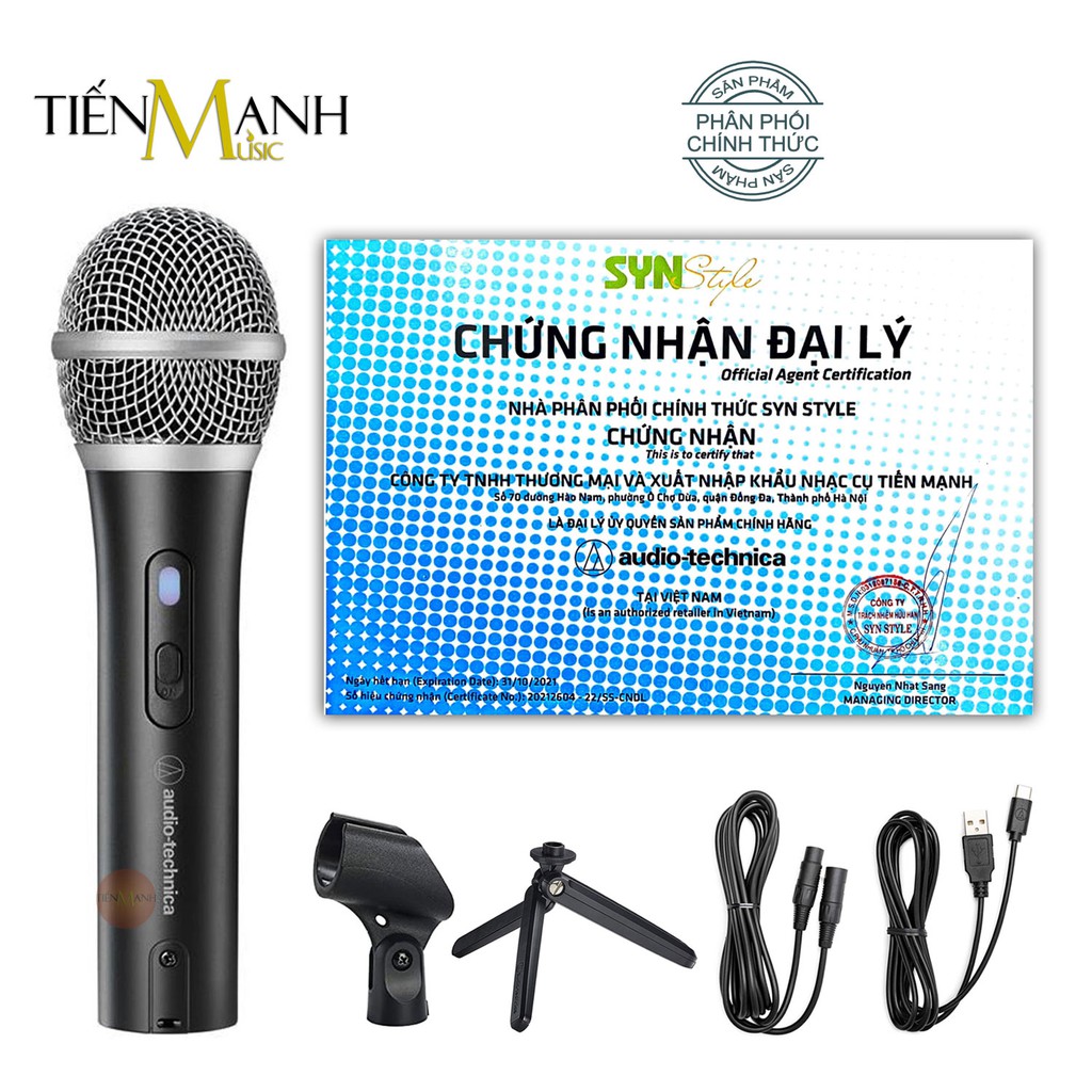 [Chính Hãng Japan] Micro Audio Technica ATR2100X USB Mic Thu âm Phòng Studio, Microphone Cardioid ATR2100x-USB