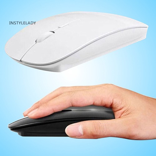 ✌ly 2.4 GHz Slim Optical Wireless Mouse Mice + USB Receiver for Macbook Laptop PC