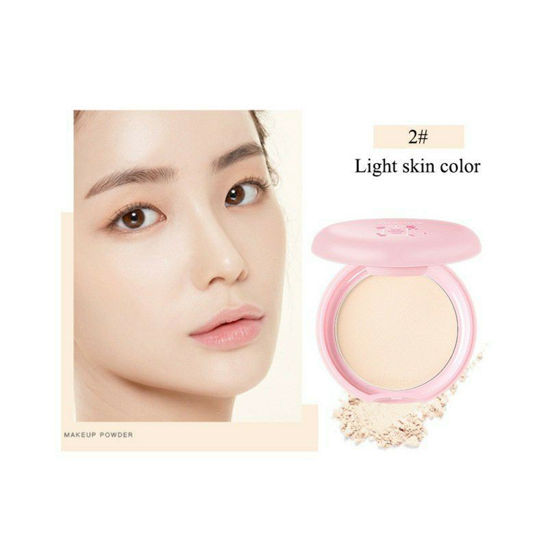 Phấn phủ kiềm dầu Lameila Make Up Powder 5046,phấn nền nén Lameila che khuyết điểm,trắng sáng,mịn màng gương mặt rạng rỡ