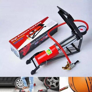 Bơm đạp chân mini dùng cho bể bơi ôto xe máy xe đạp