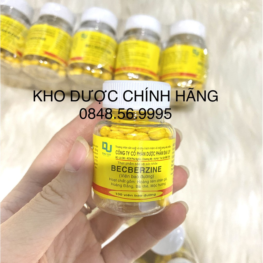 Combo 10 lọ BECBEZINE bao đường x 100 viên- Giảm triệu chứng rối loạn tiêu hoá, đau bụng, tiêu chảy do nhiễm độc ăn uống