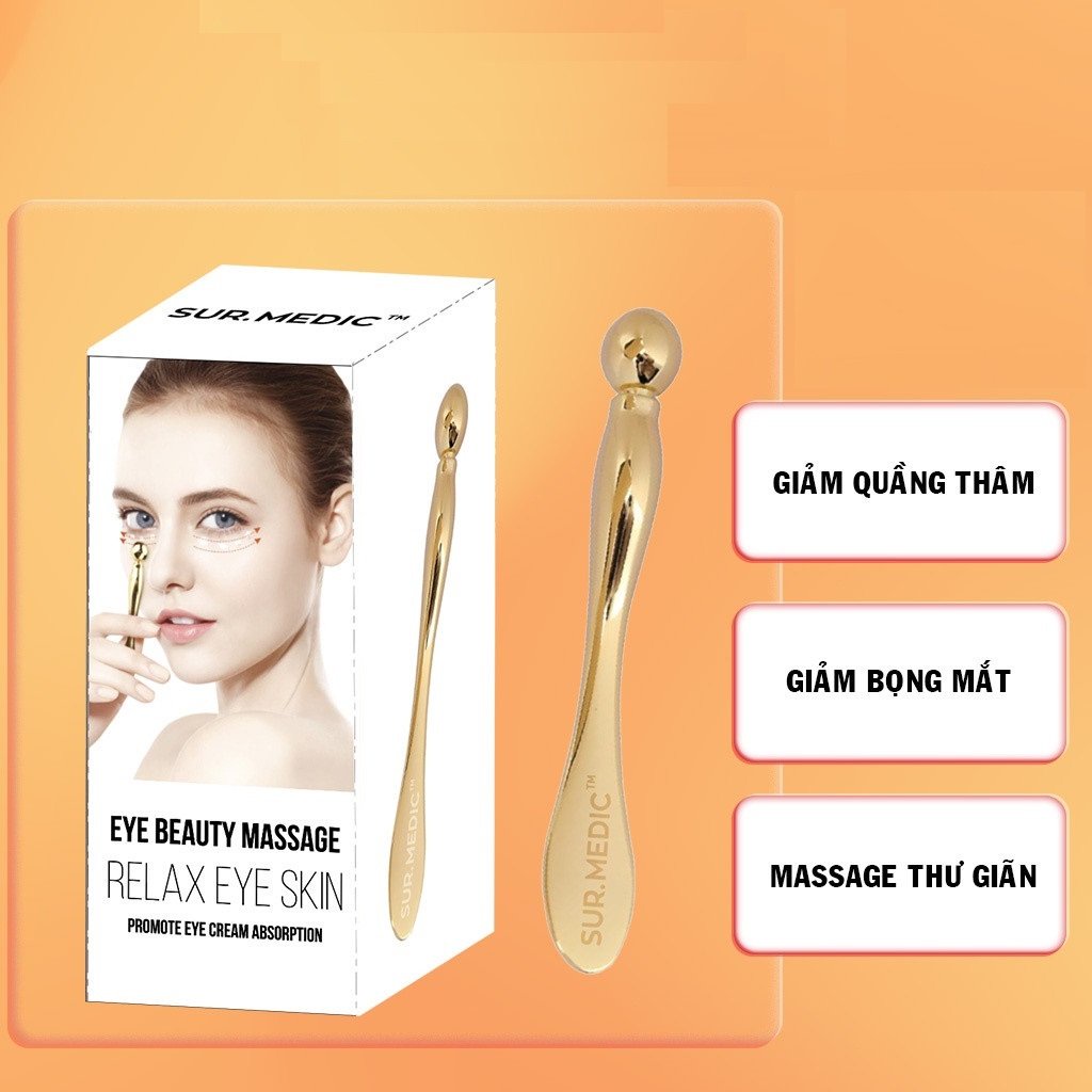 [HB GIFT] Thanh Lăn Massage Giúp Giảm Thâm Vùng Mắt Sur.Medic Eye Beauty Massage