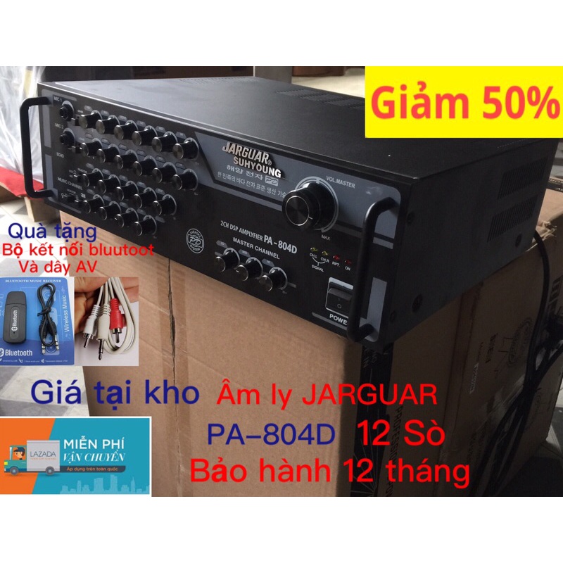 Âmly karaoke JARGUAR 12 sò PA804D Hát karaoke và nghe nhạc cực đã