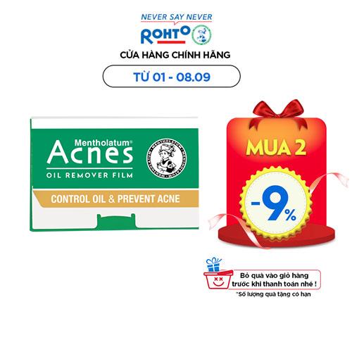  Phim thấm dầu Acnes Oil Remover Film 50 tờ