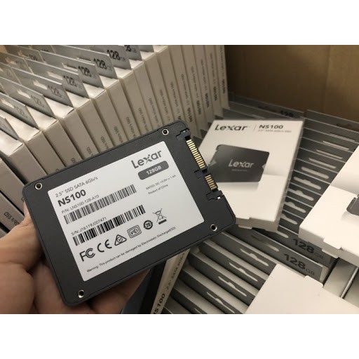 Ổ cứng SSD 128GB Lexar NS100 Lite 2.5” SATA III (6Gb/s)