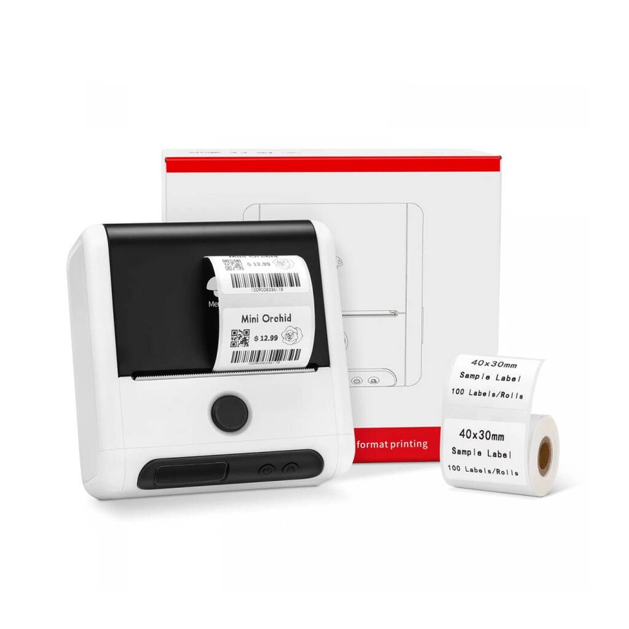 Máy In Nhãn Di Động M200, Bluetooth, In Qua App
