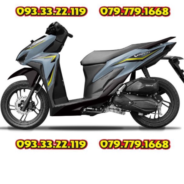Tem Rời Honda Vario 150 Xám Đen