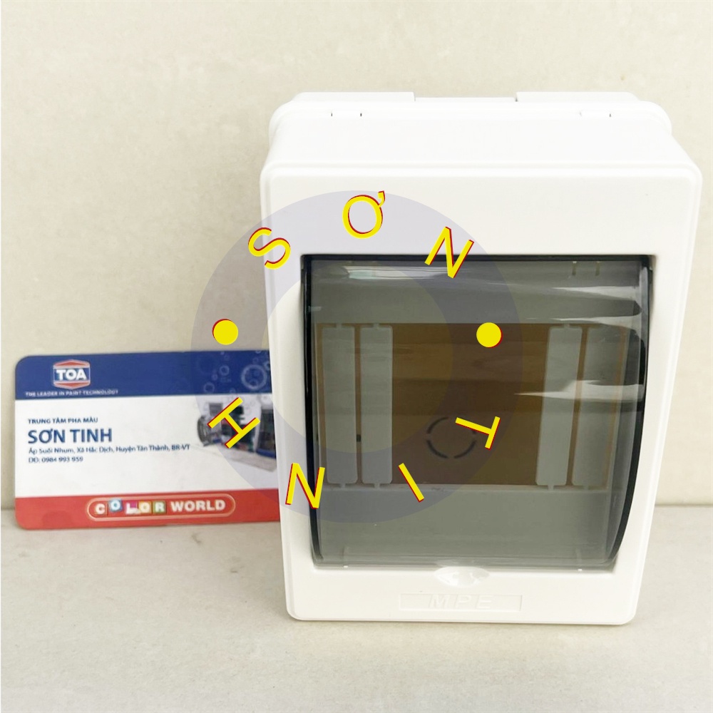 TỦ ĐIỆN âm tường NỔI 2 4 ĐƯỜNG MCB MODULE MÔ ĐUN CB APTOMAT ÁT TÔ MÁT MPE TN-4 hộp điện nhựa công nghiệp