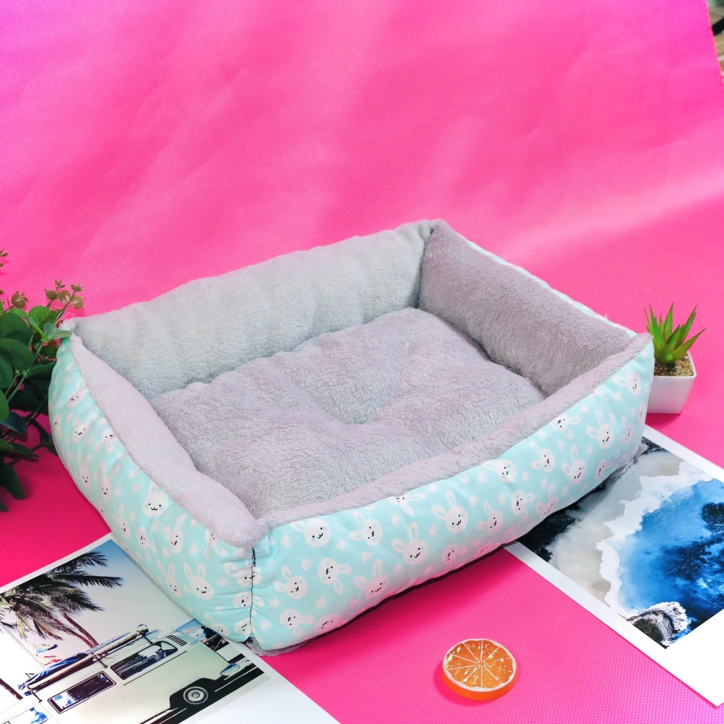 Nệm Nằm, Gường Ngủ, Ổ Nằm Cho Thú Cưng Chó Mèo Đủ Size (Pet Luckily)