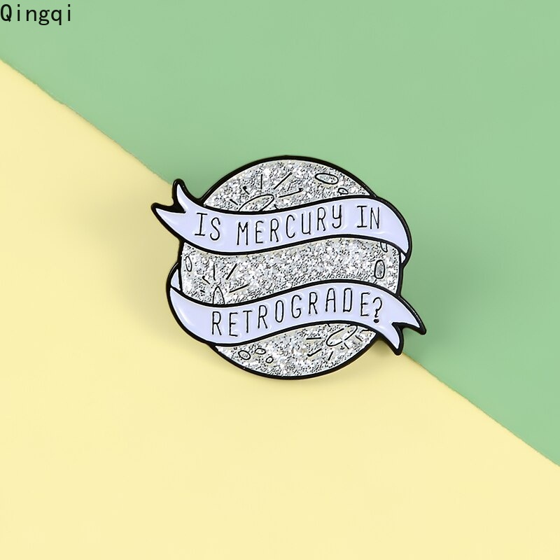 Ghim cài áo MISS ZOE họa tiết ngôi sao phong cách retro