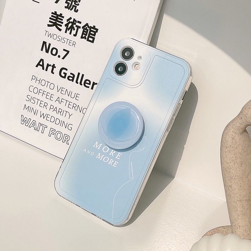 Ốp Lưng +  Giá Đỡ Điện Thoại Iphone TPU MORE and MORE 11 Pro Max X Xr Xs Max 12 pro max 13 pro max 14 proms