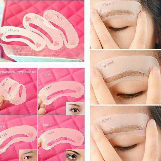 [Sale] 43% GIẢM Set 3 khuôn kẻ chân mày