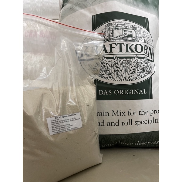 Bột mỳ ngũ cốc Đức Kraftkorn 1kg