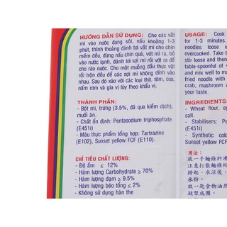Mì xào cao cấp Safoco gói (500g)