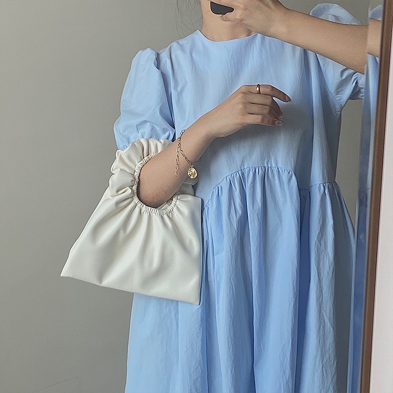 Túi Đựng Điện Thoại mini Xếp Ly Hình Đám Mây Dễ Thương Cho Bạn Gái