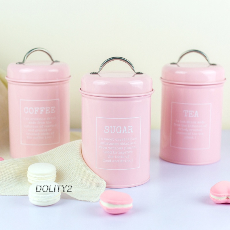 Hũ đựng trà/cà phê có nắp đậy phong cách vintage