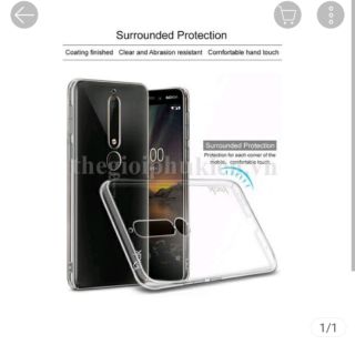 Ốp lưng trong chính hãng imak cho nokia 6 2018