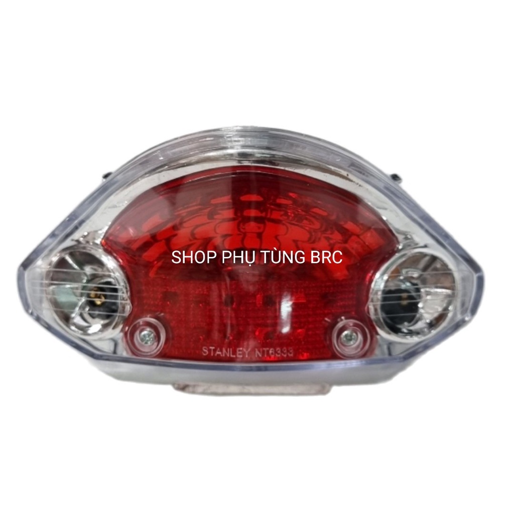 Bộ chóa, kiếng đèn hậu xe SIRIUS Nhật 110, SIRIUS 50 ( gồm: chóa, kiếng, đuôi đèn, dây điện, chui ghim không