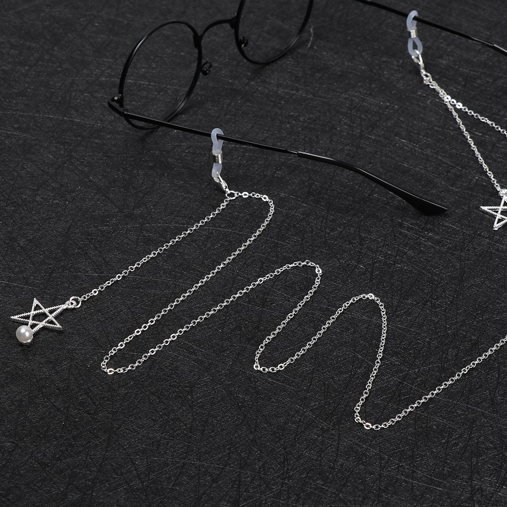 Dây Xích Kim Loại Giữ Mắt Kính Chống Trượt Phong Cách Thể Thao Thời Trang Cho Nam Và Nữ