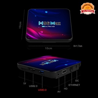 Tivibox Android 11 xịn H96max + Điều khiển nhận dạng giọng nói