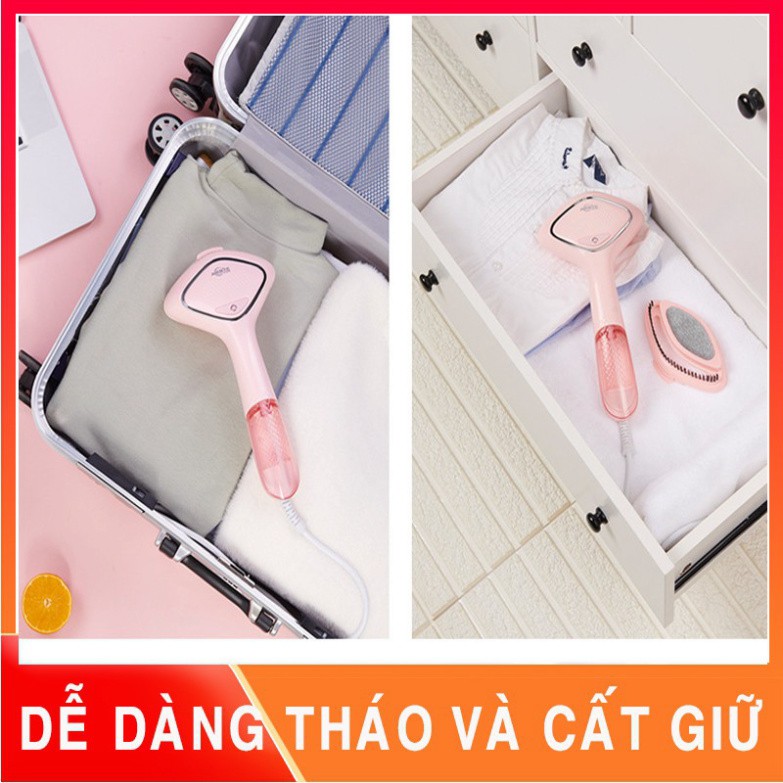 [GIÁ SỐC] Bàn Là Hơi Nước Cầm Tay, Bàn Uỉ Hơi Nước - Công Suất 1000W, Nhỏ Gọn, Tiện Lợi Cho Mọi Nhà MUA NGAY KẺO LỠ