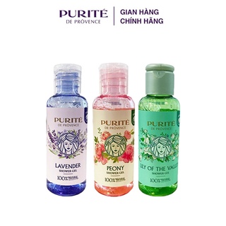 Combo 3 chai sữa tắm Purité De Prôvence 60g/chai (Mùi ngẫu nhiên)