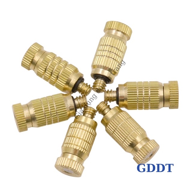 Béc phun sương, Đầu béc phun sương số 1, 2, 3, 4, 5, 6, 7, 8  phun sương làm mát quán xá, chăn nuôi, nông nghiệp