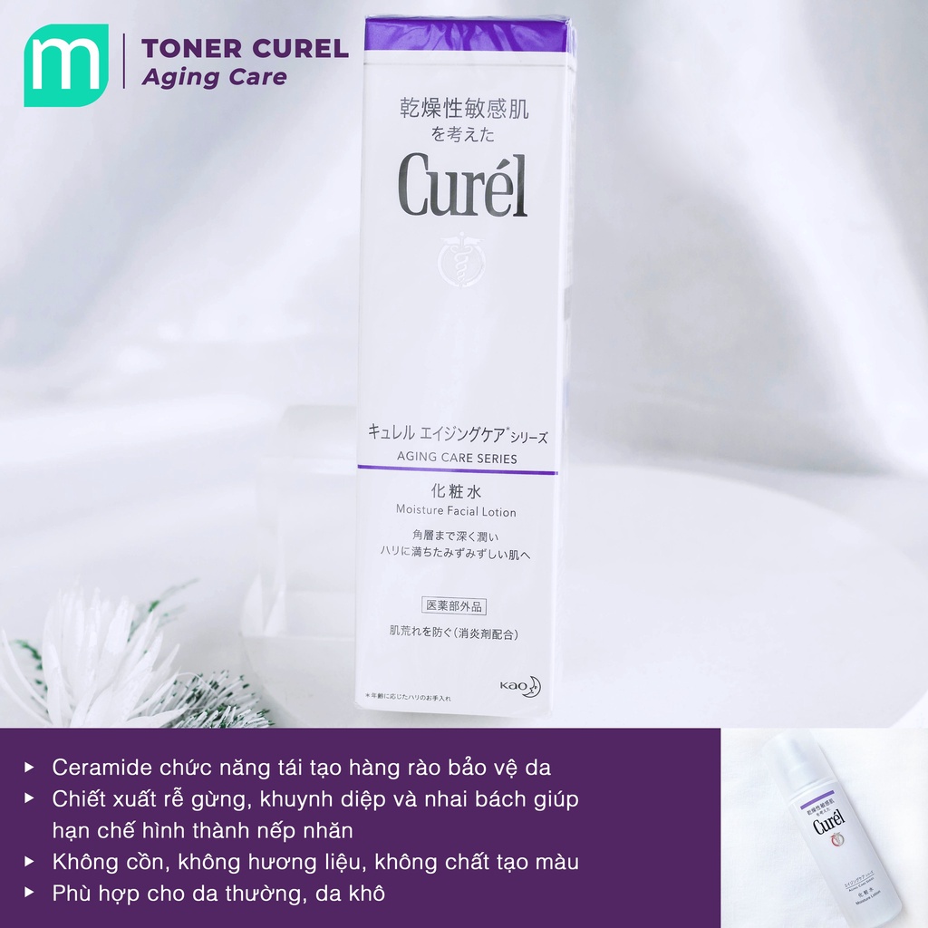 Nước Hoa Hồng Curel Aging Care 140ml