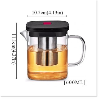 Sản Phẩm  Ấm đun trà thủy tinh Borosilicate