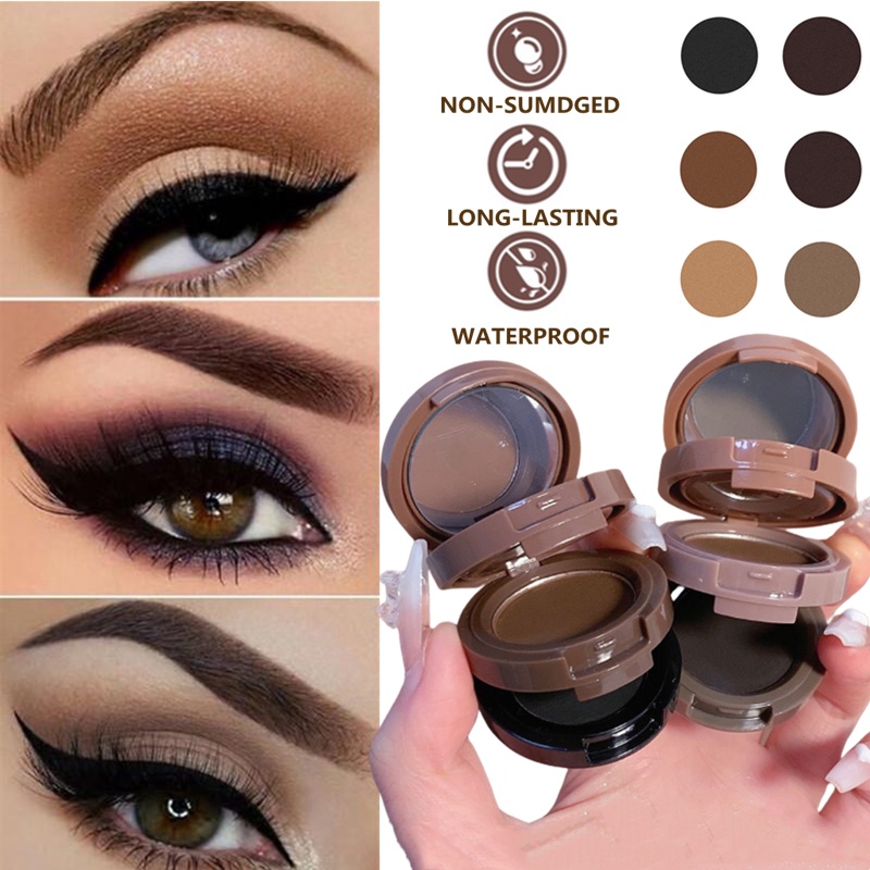 Bảng Bột Tán Lông Mày 3 Trong 1 Không Thấm Nước Và Mồ Hôi Lâu Trôi Đa Năng 3 Màu Tùy Chọn