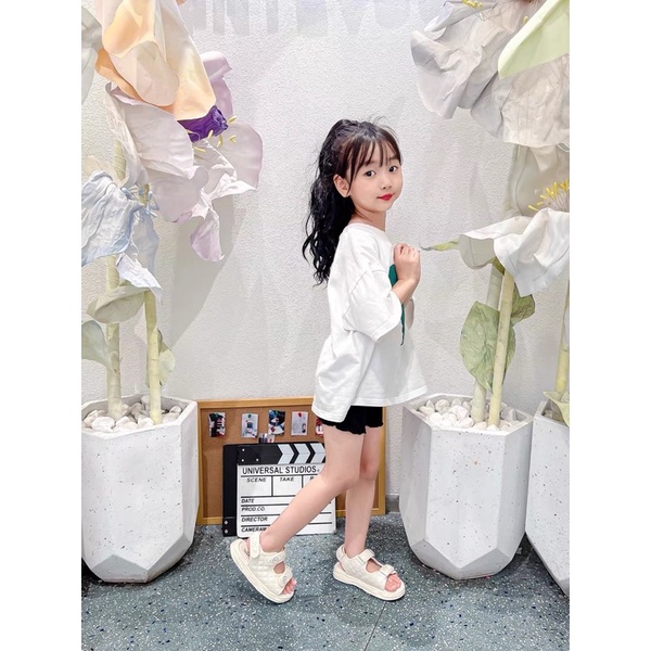 Dép Sandal Hai Quai Cho Bé Gái 3-15 Tuổi Hàng Quảng Châu Cao Cấp Full Hộp