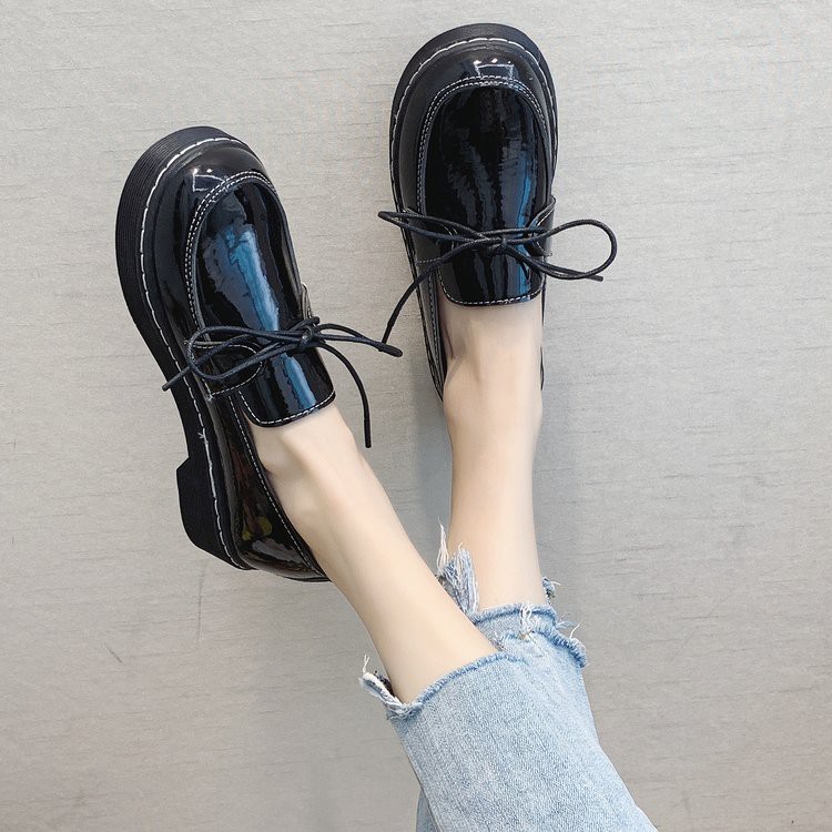 Giày Oxford Nữ Lolita Đế Cao 3p Da Xinh Hottrend - MBS303 [HÀNG ORDER] | BigBuy360 - bigbuy360.vn