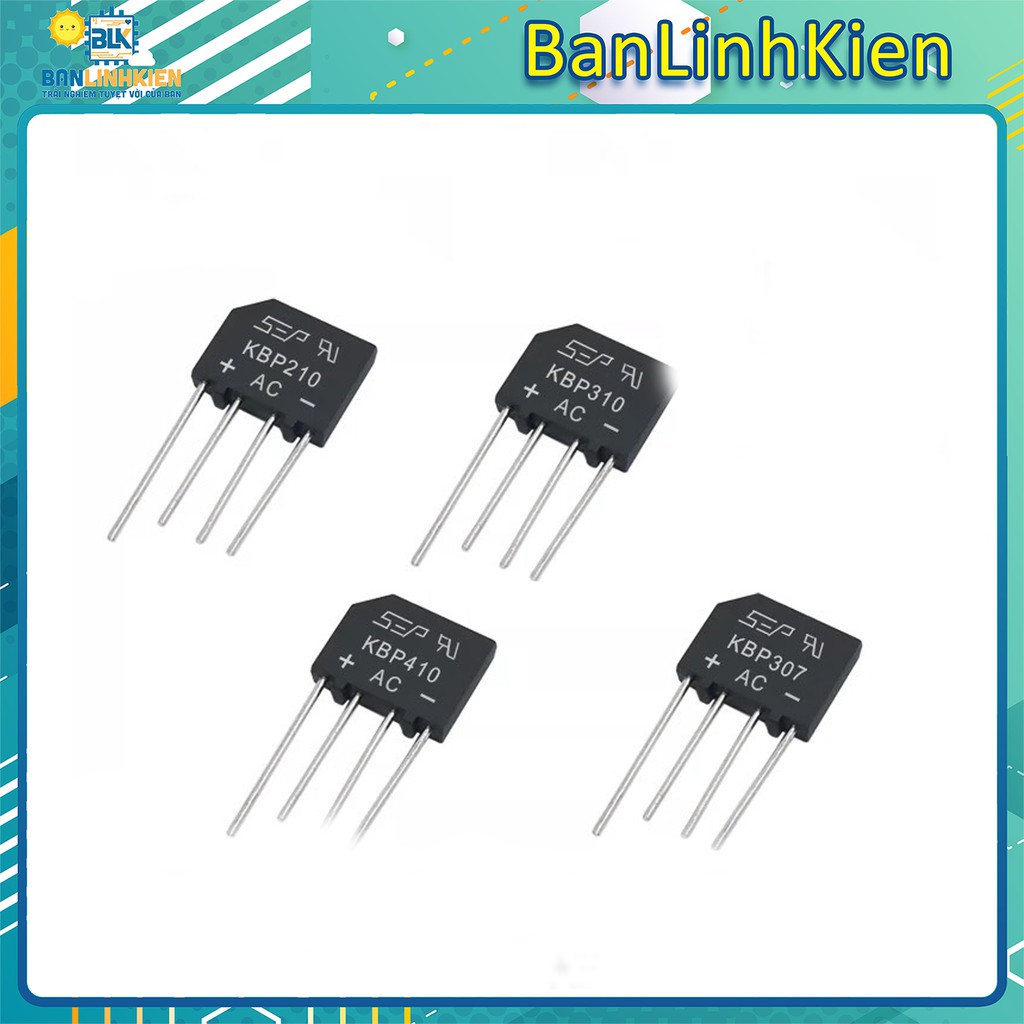 Diode cầu vuông 1000V 2A-35A/ đi ốt cầu các loại