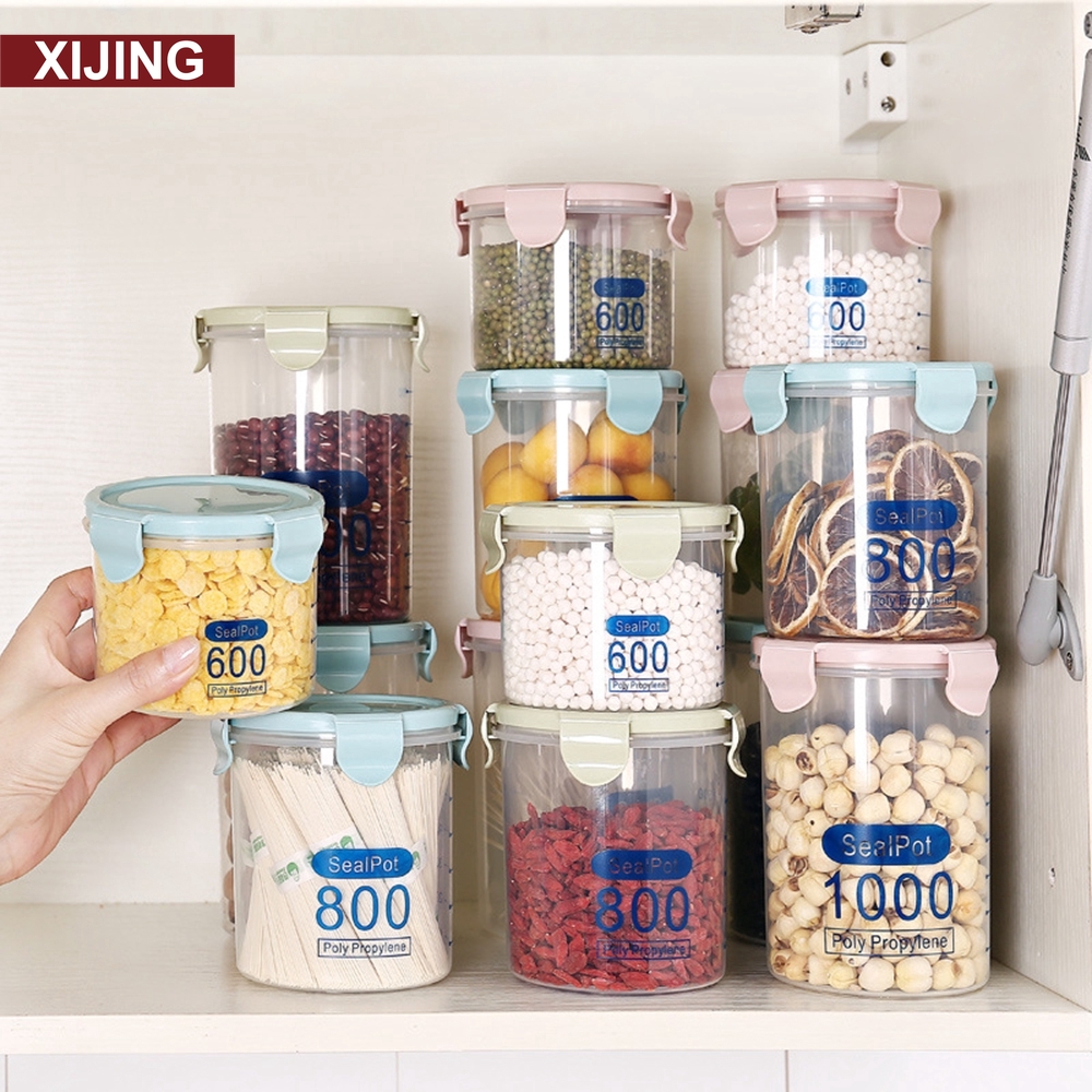 Hộp Đựng Gia Vị 600ml / 800ml / 1000ml Tiện Dụng Cho Nhà Bếp