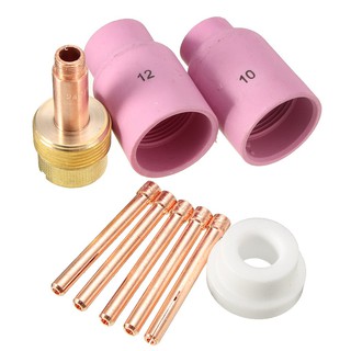 Welding gas lens accessory kit tig welding torch 17/18/26 tak18
