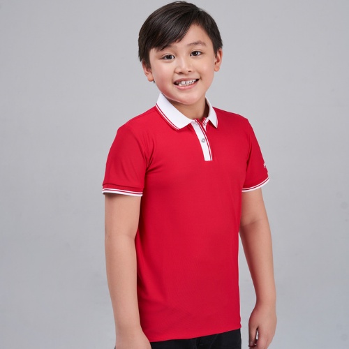 Áo thun polo YODY cho bé, vải Airy cool , cotton, cá sấu, thoáng mát, co dãn APK5001