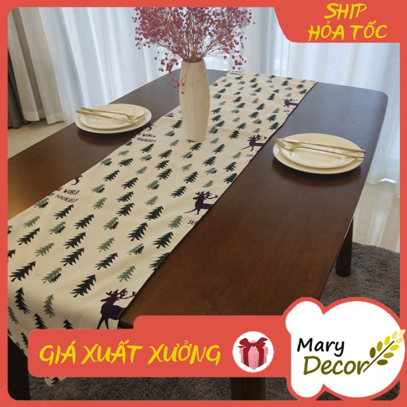 KHĂN RUNNER MARY DECOR - THÔNG TUẦN LỘC KR-E09
