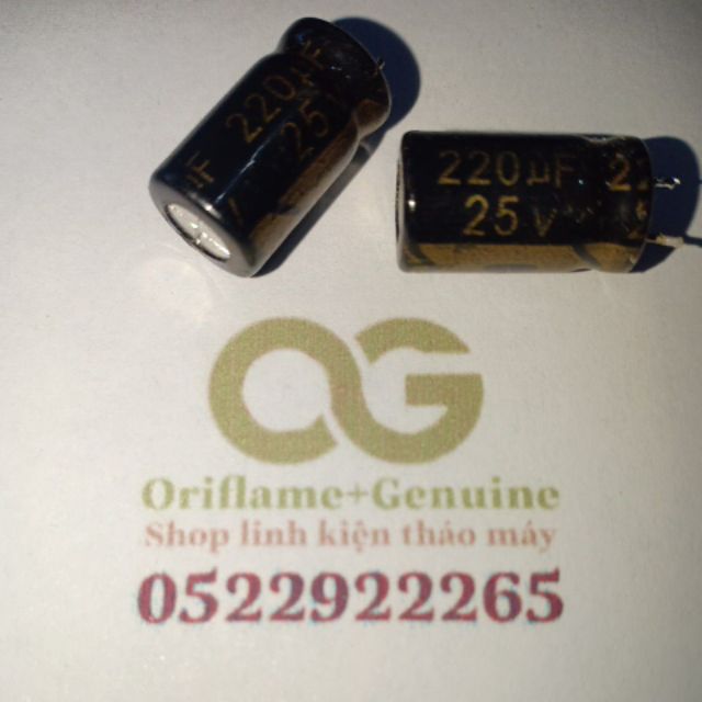 Tụ điện 25V 220uF
